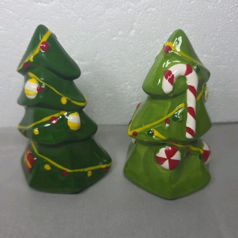 Christmas Tree Salt And Pepper Shakers